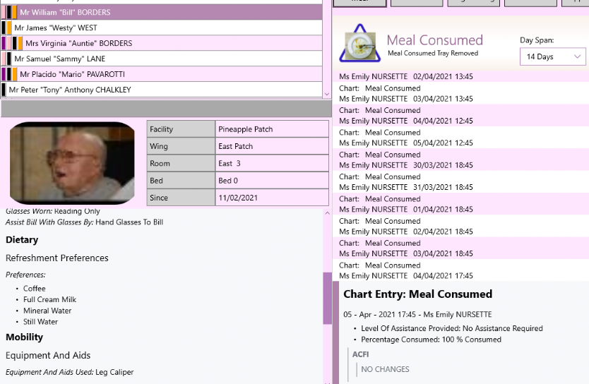 GSO Care Aged Care Software Progress Notes